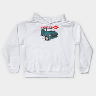 GMC Van Car Kids Hoodie